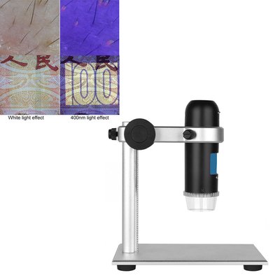 Good price 10x To 200x USB Electron Microscope Connected To Laptop 2MP UV 400nm online