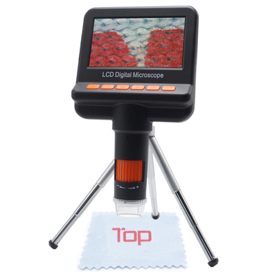 Good price Polarizer 4.3 Inch Lcd Digital Usb Microscope For Soldering 500x Toproview online