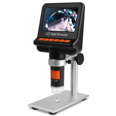 Good price Polarizing WiFi Digital Microscope With Screen FCC For Macbook Windows online