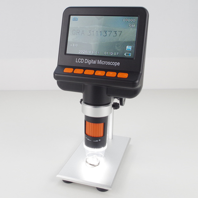 Good price FCC 1080P HDMI Portable Digital Microscope With Screen Display Polarizer online