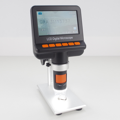 Good price High Resolution Diamond 5MP Digital Microscope With Lcd Screen 250x online