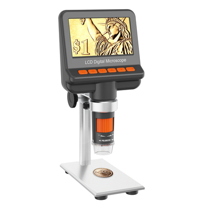 Good price 1200x Desktop LCD Digital Microscope 12MP Usb Coin Microscope Camera online