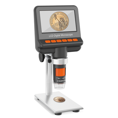 Good price SMD Soldering Digital USB Coin Microscope With Screen Circuit Board Inspection online